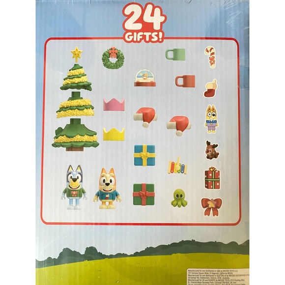 NEW DISNEY BLUEY Classic Christmas Surprise Advent Calendar Countdown Holiday - Picture 5 of 8